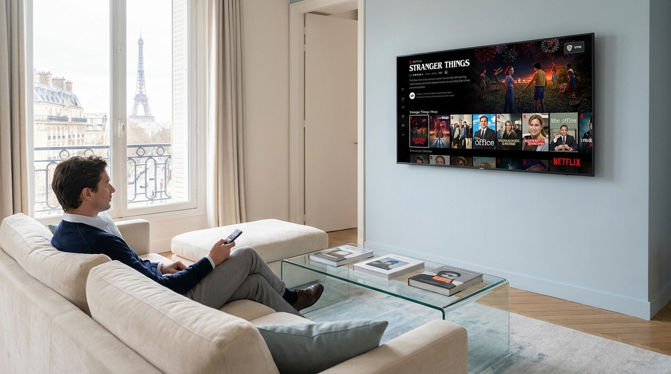 Comment Regarder Netflix US depuis la France avec un VPN